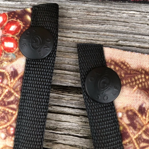 OneSole Interchangeable Mocha Sparkle tops crystals rhinestone pretty Shoe tops - Picture 8 of 12